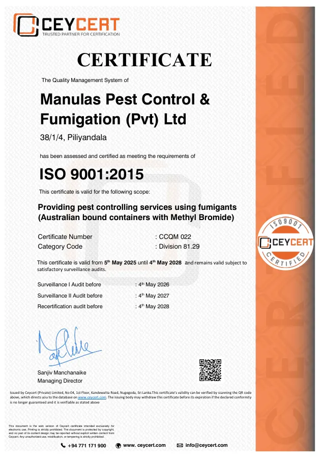 Achieved ISO 9001 & ISO 14001 Certifications